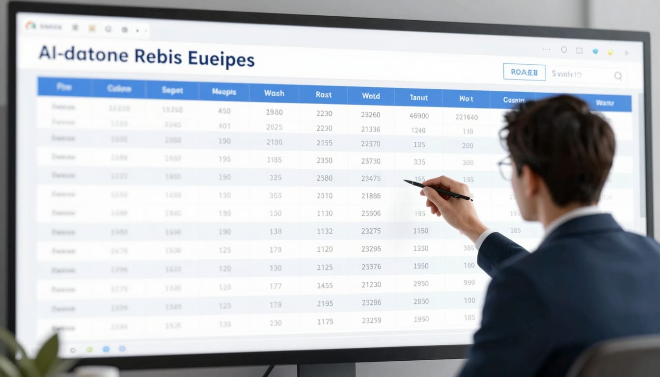 Dashboard view of an office manager reviewing and approving AI-drafted customer estimates